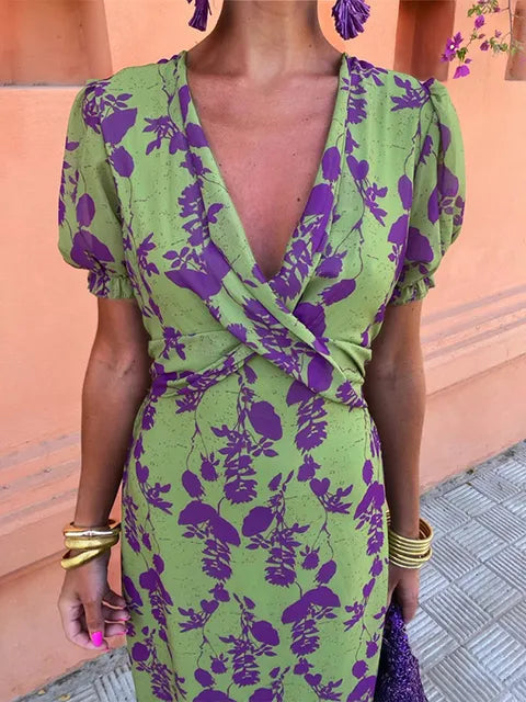Lina | Elegant stilfuld sommerkjole