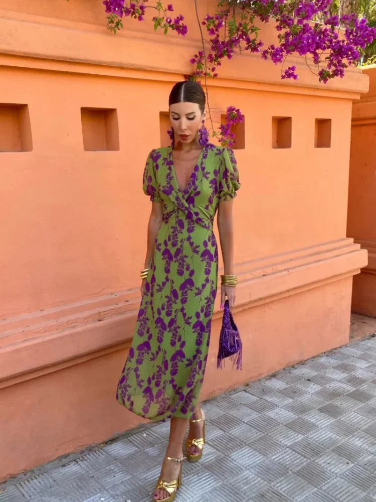 Lina | Elegant stilfuld sommerkjole