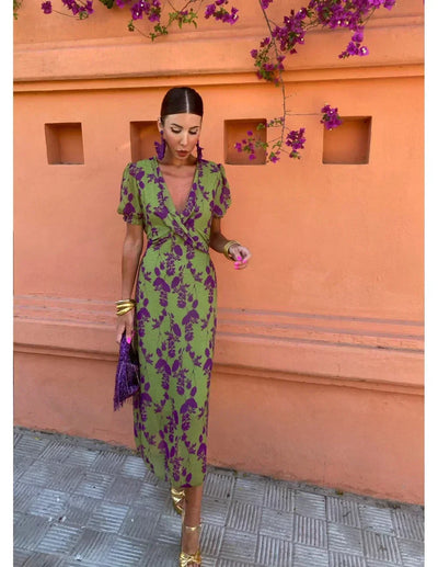 Lina | Elegant stilfuld sommerkjole