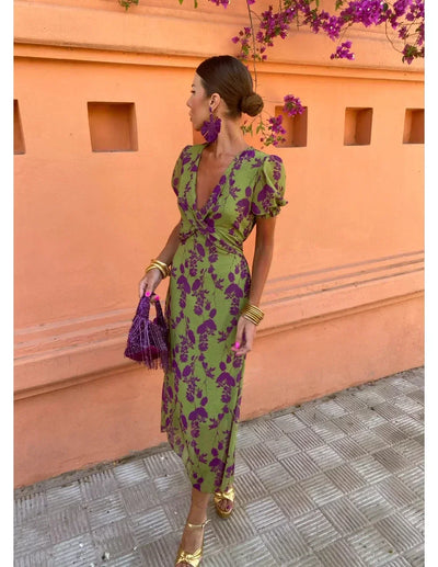 Lina | Elegant stilfuld sommerkjole