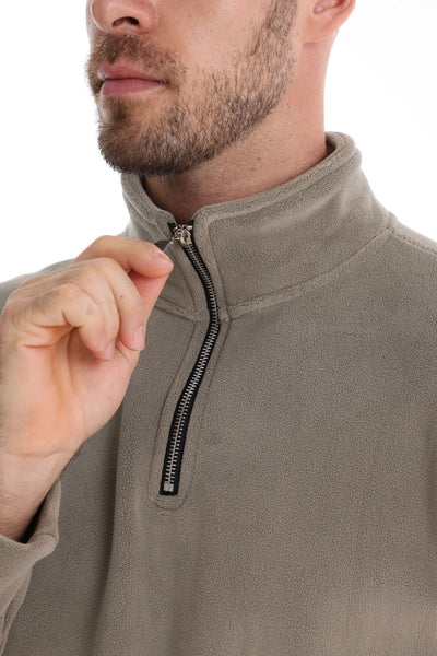 Joshua | Zip fleece trøje