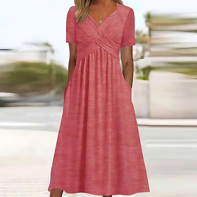 Jasmine | Elegantes Midi Kleid