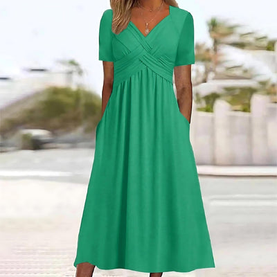 Jasmine | Elegantes Midi Kleid