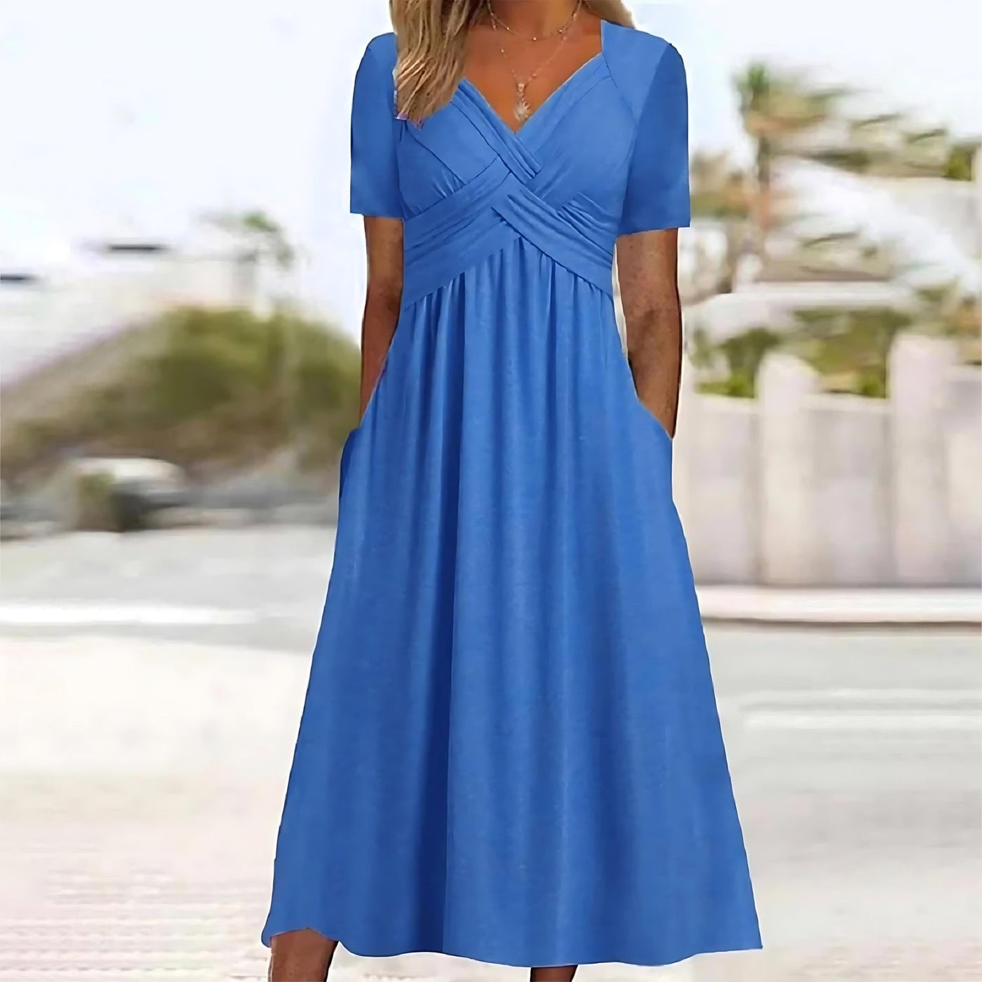 Jasmine | Elegantes Midi Kleid