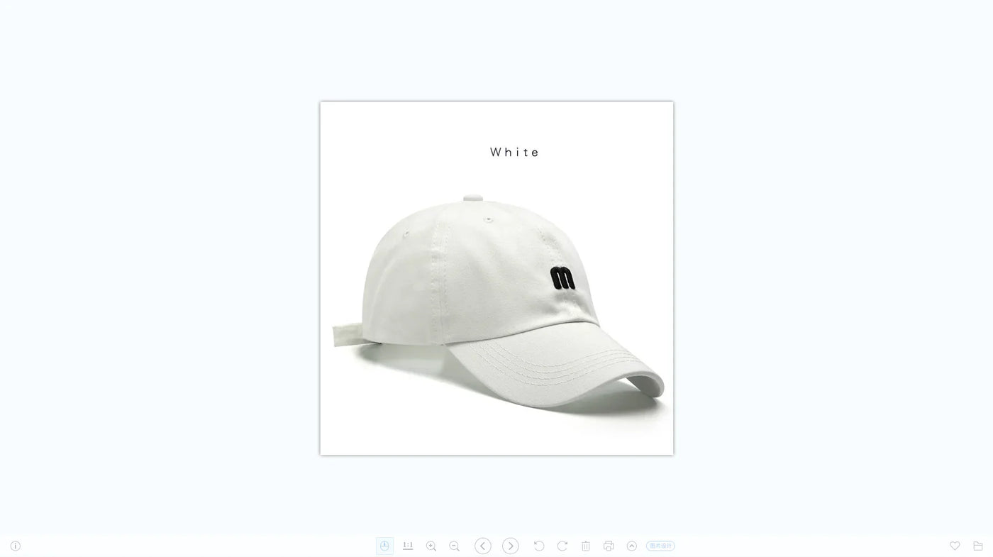 Blair | Bomulds Broderet Snapback Kasket