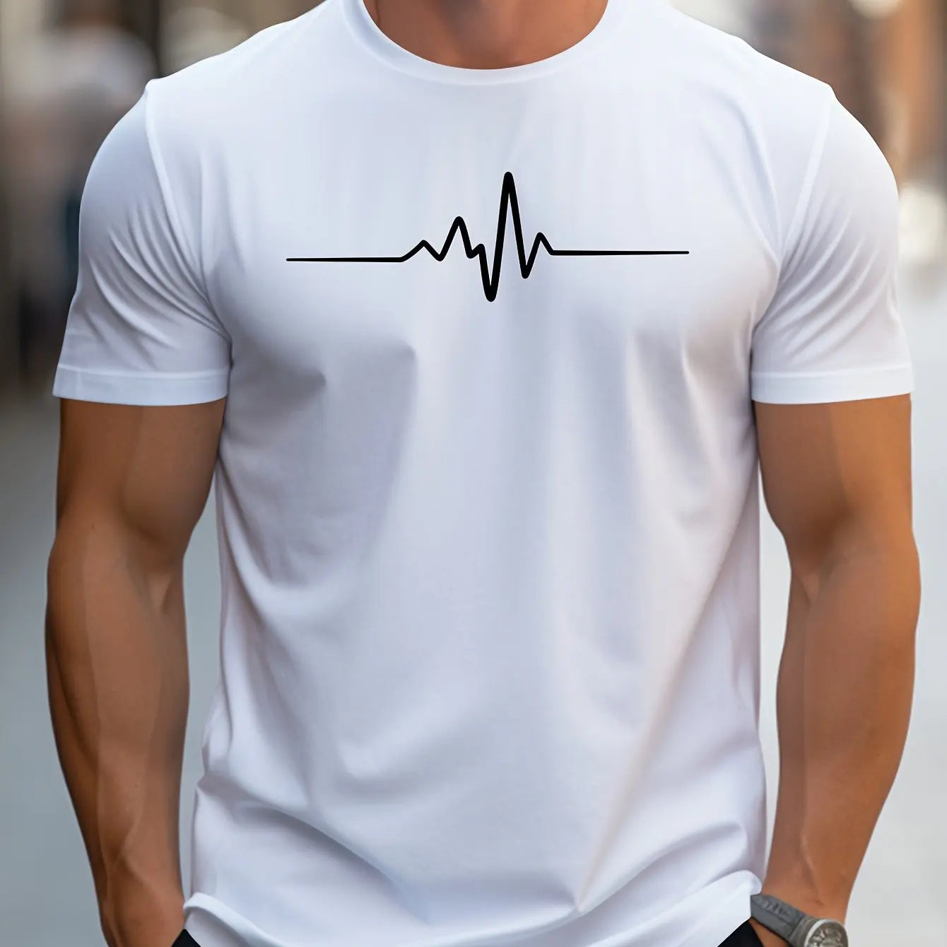 Frank | T-shirt med Print