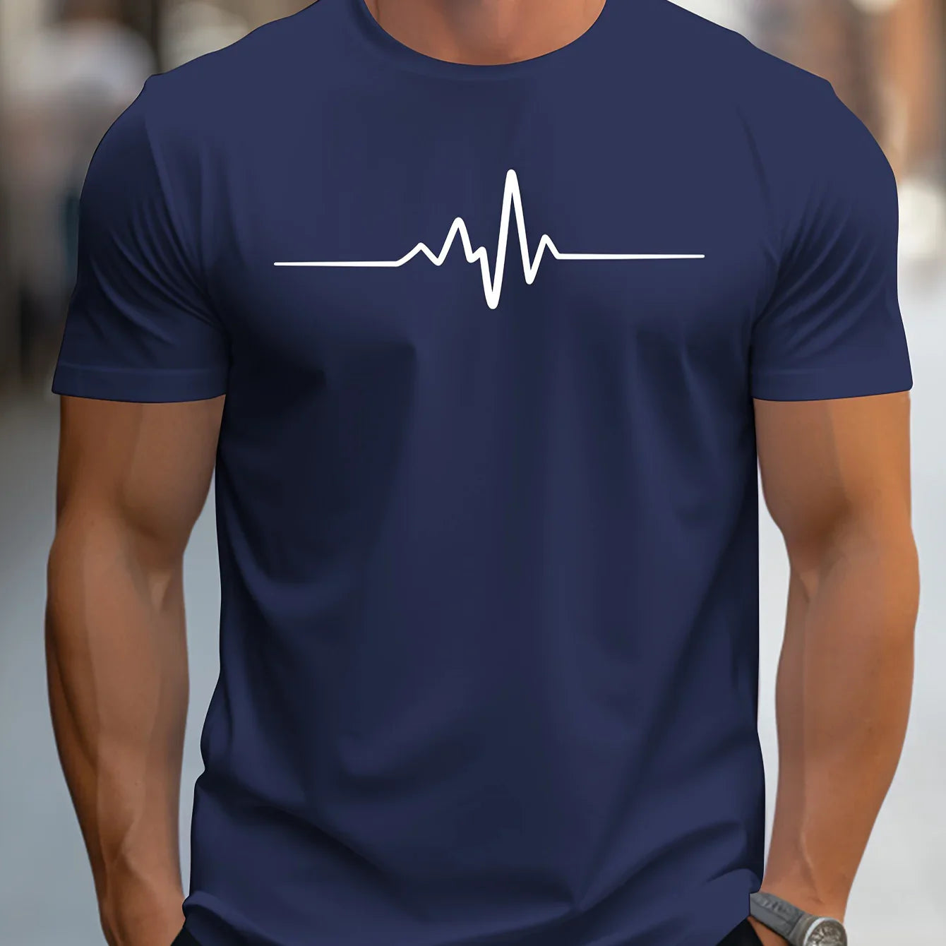 Frank | T-shirt med Print