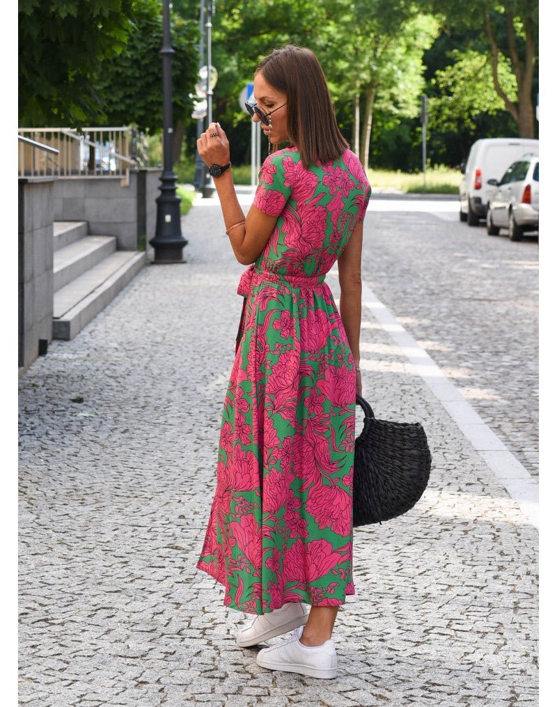 Nora | Elegant blomsterkjole