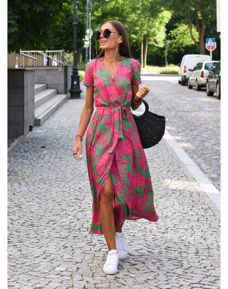 Nora | Elegant blomsterkjole