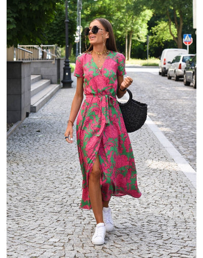 Nora | Elegant blomsterkjole